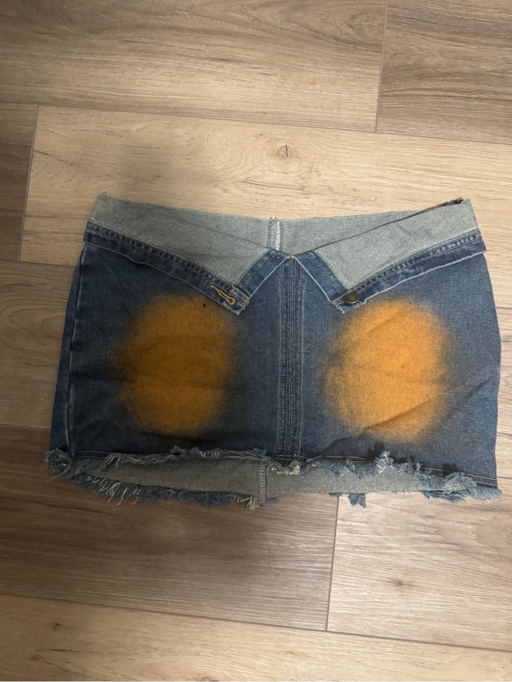 SHEIN Denim Mini Skirt Size medium